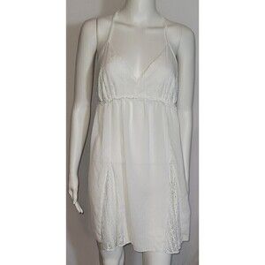 Apt. 9 Intimates Bridal Razer Back Baby Doll Nightgown - Size L